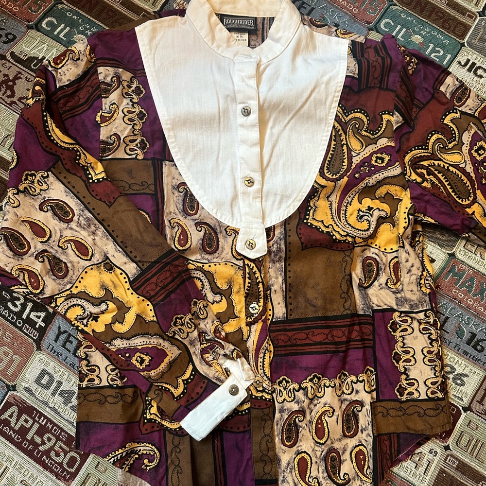 Ladies Roughrider western shirt